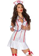 Odzież erotyczna - Leg Avenue Head Nurse XL - miniaturka - grafika 1