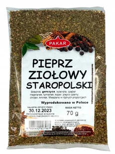 PIEPRZ ZIOŁOWY STAROPOLSKI Pakar 70 g - Pieprz - miniaturka - grafika 1