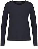 Swetry damskie - GERRY WEBER Edition Sweter damski 978004-44701, granatowy, 40 (DE), grantowy, 40 - miniaturka - grafika 1