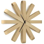 Zegary - D2.Design Zegar Ribon drewniany 84464 - miniaturka - grafika 1