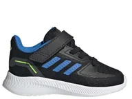 Buty dla dziewczynek - Buty dziecięce adidas GX3542 RUNFALCON 2.0 I Czarne - miniaturka - grafika 1