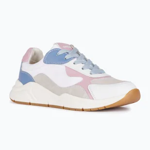 Buty juniorskie Geox Mawazy white/avio - Sport OUTLET - miniaturka - grafika 1