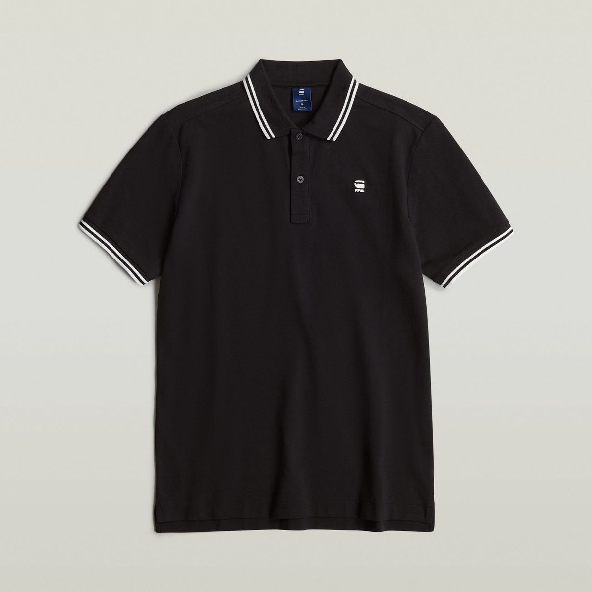 polo uomo g-star d17127 5864 dunda stripe 6484 black
