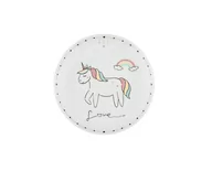 Miseczki i talerzyki dla dzieci - Zestaw dziecięcy dla 1 osoby 3 el. Jednorożec LU15 (1230) - miniaturka - grafika 1