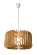 Lampy sufitowe - Lucide lucide vallecie  lampa wisząca   29 cm  z drewna 46406/39/76 - miniaturka - grafika 1
