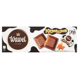 Czekolada nadziewana Krówkowa Wawel 270g - Czekolada - miniaturka - grafika 1
