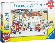 Puzzle - Ravensburger Puzzle 2x24el Straż pożarna - miniaturka - grafika 1