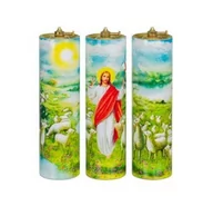 Dewocjonalia - Świece, komplet liturgiczny na wielkanoc , tryptyk - miniaturka - grafika 1