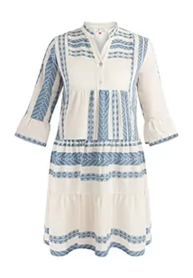 IZIA Damska letnia sukienka Mahisha Dress, niebieski, XL - Sukienki - miniaturka - grafika 1