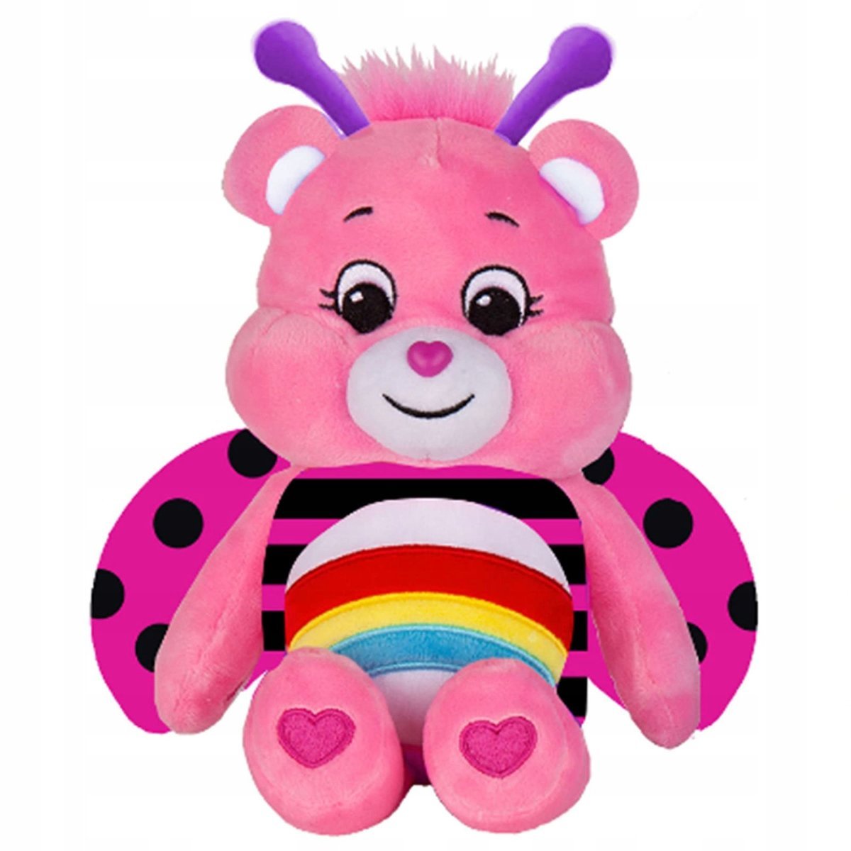 Care Bears Lady Bug Bear 22Cm Bean Plush Collectable Cute Plush Toy, Cu
