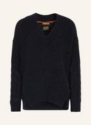 Moda i Uroda OUTLET - Scotch & Soda Sweter Oversize blau - miniaturka - grafika 1