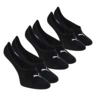 Skarpetki męskie - Skarpety stopki PUMA PUMA FOOTIE 3P UNISEX BLACK 90693001 – Czarny - miniaturka - grafika 1