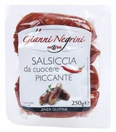 Pasztet i przetwory mięsne - Kiałbasa z papryczką salsiccia grill piccante 250g - Gianni Negrini - miniaturka - grafika 1