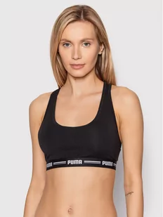 Puma Biustonosz top Everyday 907862 Czarny - Koszulki sportowe damskie - miniaturka - grafika 1