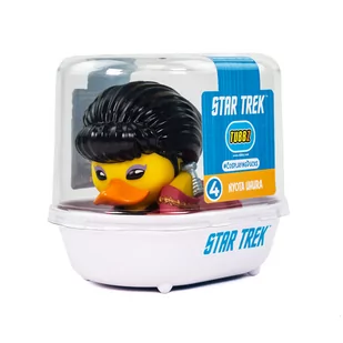 TUBBZ TUBBZ Oficjalna figurka Star Trek figurka gumowa - figurka kolekcjonerska NYOTA UHURA kaczka gumowa - edycja limitowana NS2252 - Figurki dla dzieci - miniaturka - grafika 1