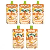 Desery dla dzieci - Tymbark Musly Płatki owsiane - kasza jaglana - mango - marakuja zestaw 5 x 170 g - miniaturka - grafika 1