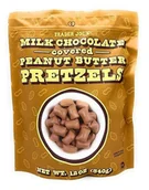 Desery dla dzieci - Precle w mlecznej czekoladzie o smaku masła orzechowego, Trader Joe's, 340g - miniaturka - grafika 1