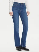 Spodnie damskie - Lee Jeansy Breese 112341971 Niebieski Bootcut Fit - miniaturka - grafika 1