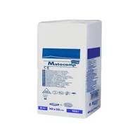 Apteczki i materiały opatrunkowe - MATOCOMP Kompresy Z Gazy 13-Nit 8-Warstw Matocomp Niejałowe 10X10Cm-100Szt. - miniaturka - grafika 1