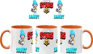 Kubki - Popstar Kubek Ceramiczny Prezent Tasse Mug Mug Brawl Stars Battle Arena Janet, Pomarańczowy 330 ml - miniaturka - grafika 1