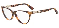 Okulary przeciwsłoneczne - Okulary MOSCHINO MOS589-05L. Okulary, Kolor havana. Kobieta. - miniaturka - grafika 1