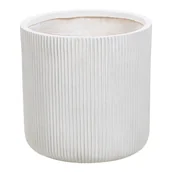 Donice - Doniczka okrągła ⌀ 37 cm złamana biel OREOI - miniaturka - grafika 1