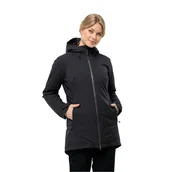 Kurtki damskie - Damska kurtka Jack Wolfskin STIRNBERG INS JKT W black - S - miniaturka - grafika 1