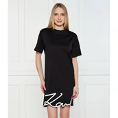 Sukienki - Karl Lagerfeld Sukienka KARL SIGNATURE HEM - miniaturka - grafika 1