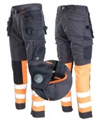 Odzież robocza - Spodnie robocze odblaskowe ostrzegawcze HVI r. 98 - miniaturka - grafika 1