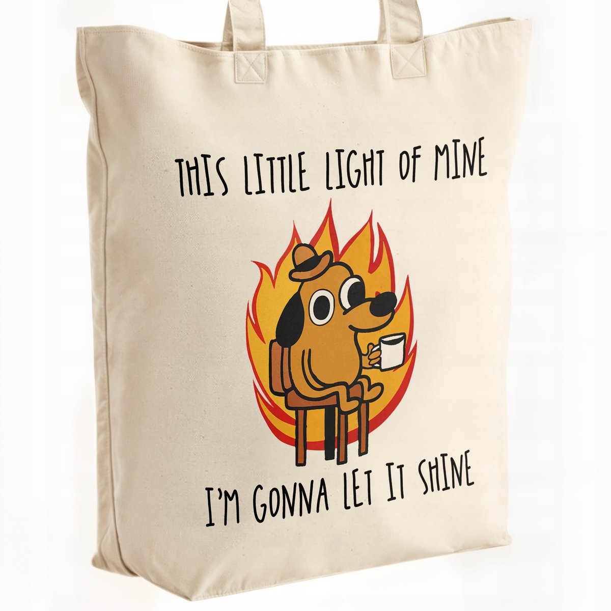 Torba bawełniana premium This Little Light Of Mine Zabawny Prezent