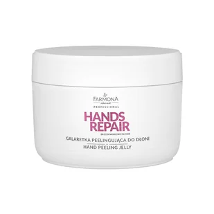 Farmona HANDS REPAIR Galaretka peelingująca do dłoni 300g - Kremy i maski do rąk - miniaturka - grafika 2