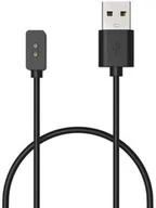 Akcesoria do smartwatchy - Fixed Kabel ładujący Charging Cable USB-A do Xiaomi Mi Band/Smart Band 8/9/Pro/Active, 1 m, 2,5 W, czarny - miniaturka - grafika 1