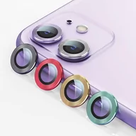 Pozostałe akcesoria do telefonów - USAMS USAMS Camera Lens Glass iPhone 11 Pro metal ring srebrny/silver BH571JTT03 (US-BH571) - miniaturka - grafika 1