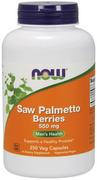 Suplementy naturalne - NOW Foods - Saw Palmetto Berries, Palma Sabałowa, 550mg, 250 vkaps - miniaturka - grafika 1