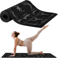 Maty do jogi - Mata Gimnastyczna do Ćwiczeń Jogi Fitness Ścieżka TRIZAND - miniaturka - grafika 1