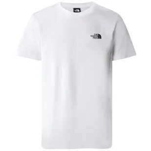 Koszulka męska The North Face M S/S Simple Dome Tee Rozmiar: XXL / Kolor: biały - Koszulki sportowe męskie - miniaturka - grafika 1