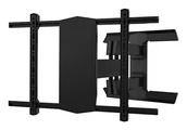 Uchwyty do monitorów - B-Tech Twin Cantilever 190,5 cm (75") Ściana Czarny BT8227/B - miniaturka - grafika 1