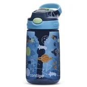 Butelki dla niemowląt - Butelka CONTIGO Easy Clean Blueberry Cosmos Niebieski - miniaturka - grafika 1