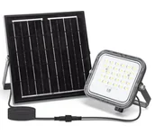Lampy ogrodowe - Aigostar - LED Ściemnialny naświetlacz solarny LED/5W/3,4V IP66 + pilot - miniaturka - grafika 1