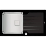 Zlewozmywaki - Teka DIAMOND RS15 1B 1D 86 REV 2 AUTO WST BLACK 115100011 - miniaturka - grafika 1
