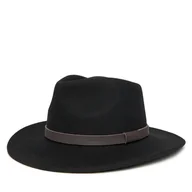 Czapki męskie - Kapelusz Barbour Crushable Bushman MHA0007BK11 Czarny - miniaturka - grafika 1