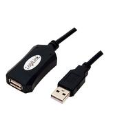 Adaptery i przejściówki - Logilink Przedłużacz aktywny Hi-Speed USB 2.0 5m (UA0001A) - miniaturka - grafika 1