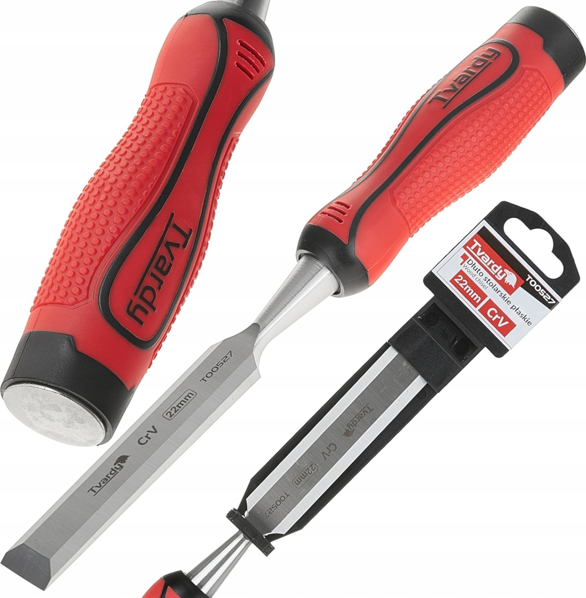 Dłuto stolarskie płaskie 22mm CrV 10/60