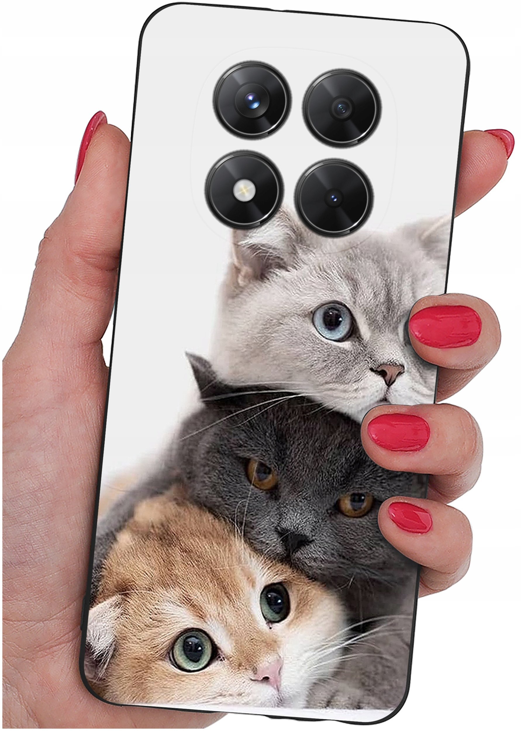 ETUI do Xiaomi Redmi Note 14 Pro 5G WZORY SILIKONOWE MATT CASE
