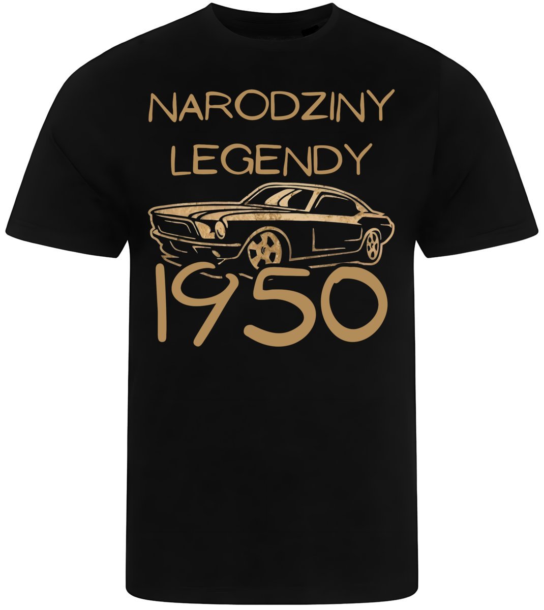 KOSZULKA MĘSKA NADRUK NA URODZINY ROCZNIK 1950 PREZENT PREMIUM L