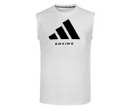 Kimona, stroje i obuwie - Koszulka Adidas Boxing Tank Top Biały • Rozmiar: S - miniaturka - grafika 1