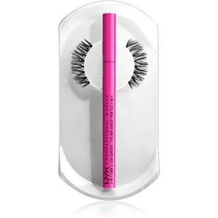 NYX Professional Makeup Jumbo Lash! Longewear False Lash System 01 Fringe Glam Kit - Sztuczne rzęsy i akcesoria - miniaturka - grafika 1