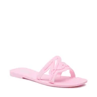 Klapki i japonki damskie - Klapki KARL LAGERFELD KL80008 Różowy - miniaturka - grafika 1