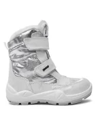 Buty dla dziewczynek - Primigi Śniegowce 6882500 M GORE-TEX Srebrny - miniaturka - grafika 1