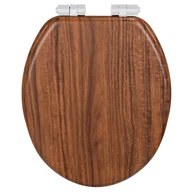Deski sedesowe - Deska sedesowa CHESTNUT, MDF, Fix-Clip, WENKO - miniaturka - grafika 1